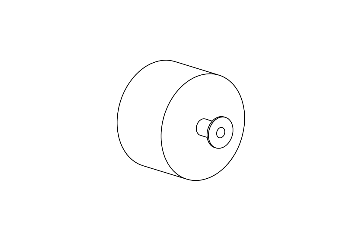Distanziale plastico per mobilio, anti-muffa, spessore 32 mm