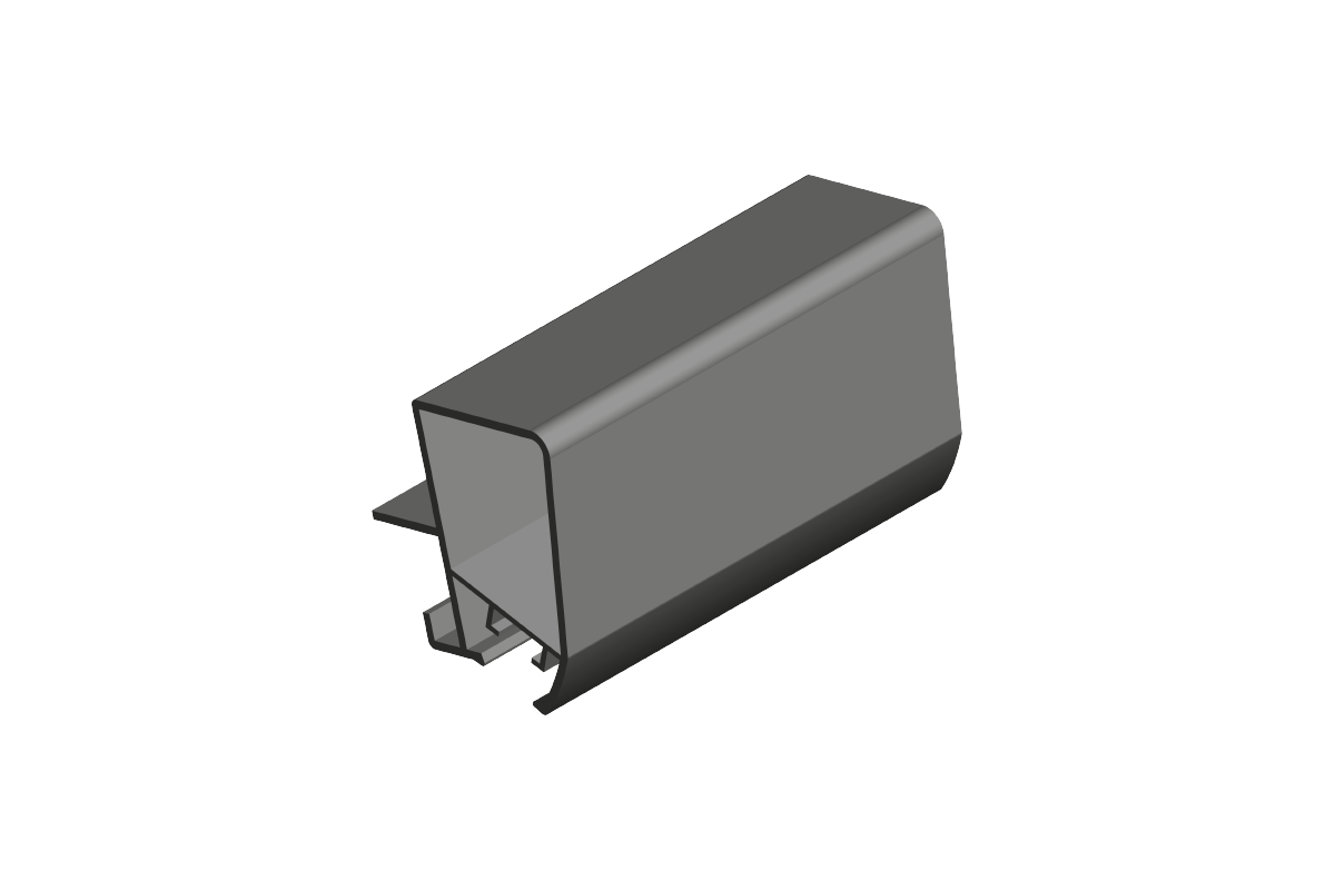 Profilo superiore porta LED